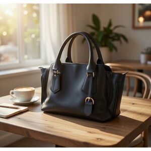 Bulldog Concealed Carry Satchel Style Purse with Holster Black - BDP-020